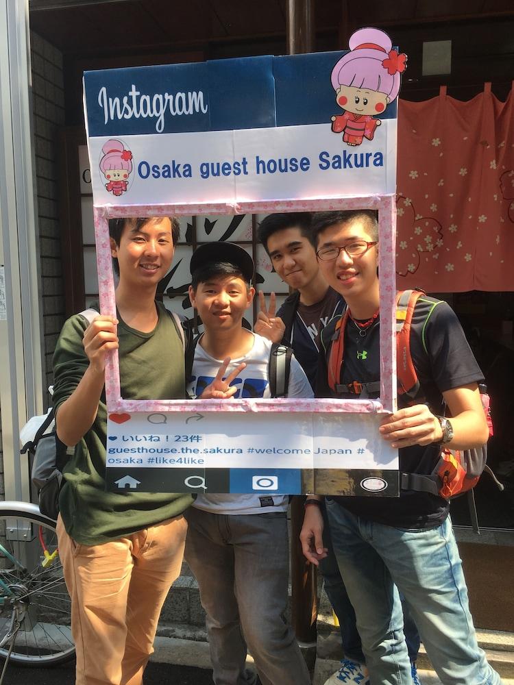 Osaka Guesthouse Sakura Kültér fotó